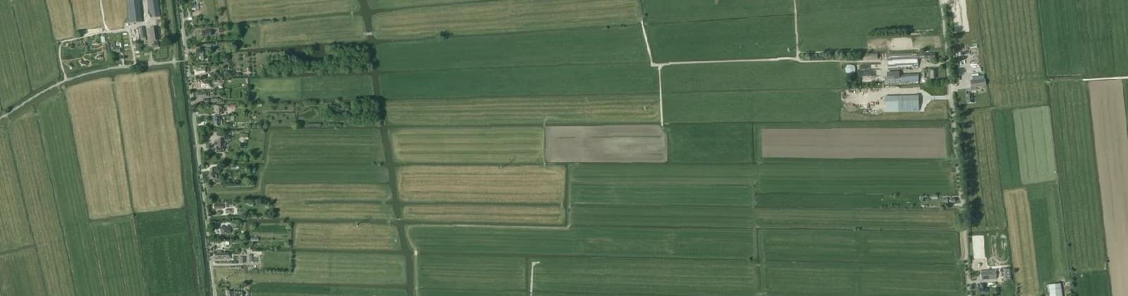 Luchtfoto van Schelluinen-Buitengebied-Noordoost