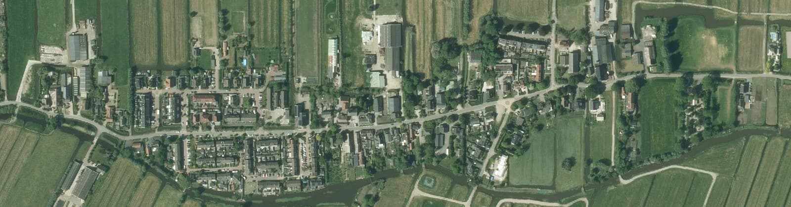 Luchtfoto van Kern-Dorp