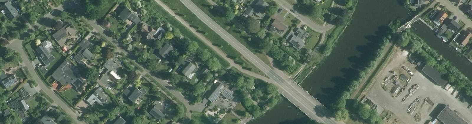 Luchtfoto van Tuikwerderrak