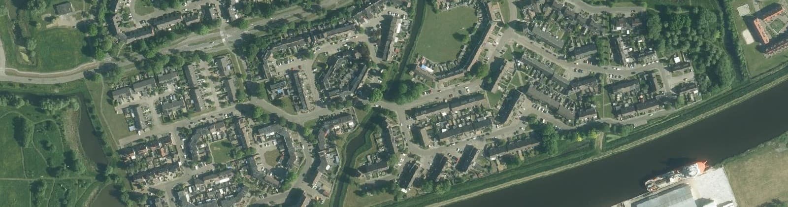 Luchtfoto van Vogelbuurt