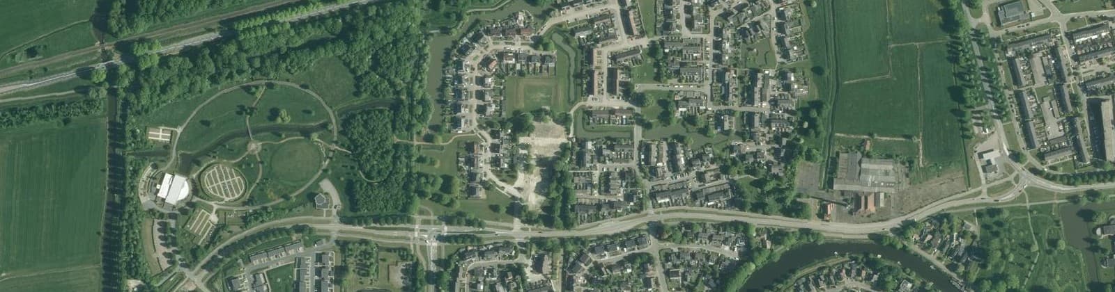 Luchtfoto van Fivelmonde