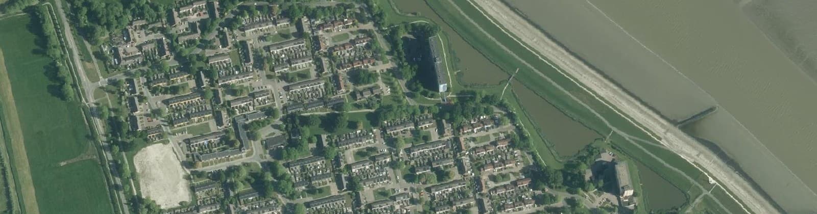 Luchtfoto van Bornholm