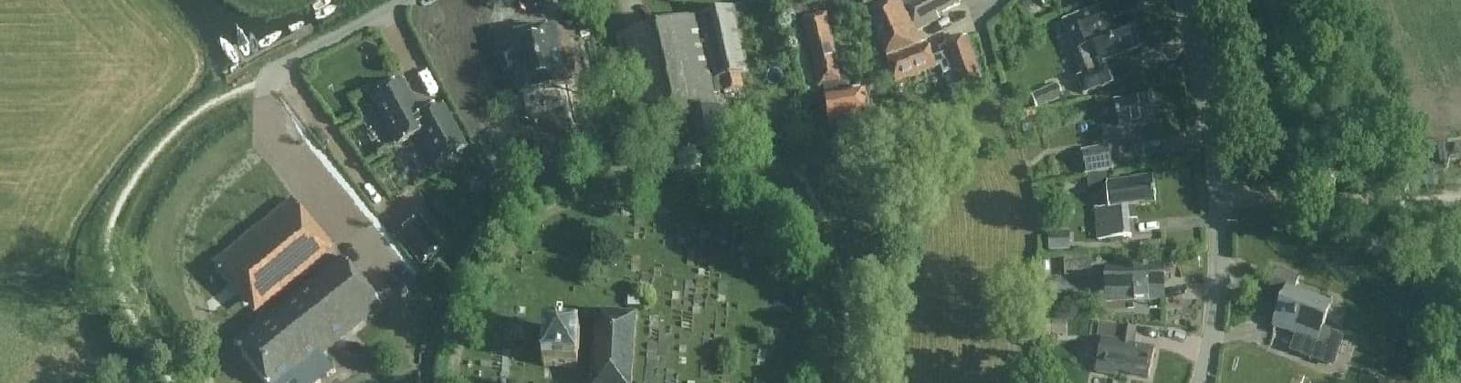 Luchtfoto van Uitwierde