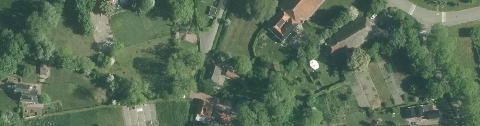 Luchtfoto van Biessum