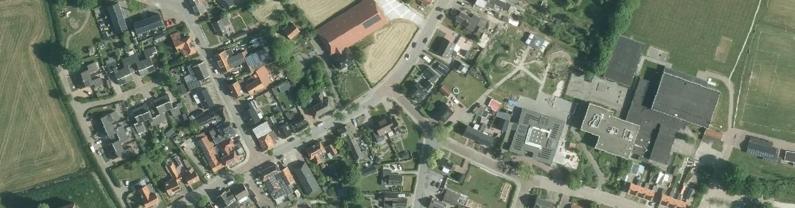 Luchtfoto van Woldendorp