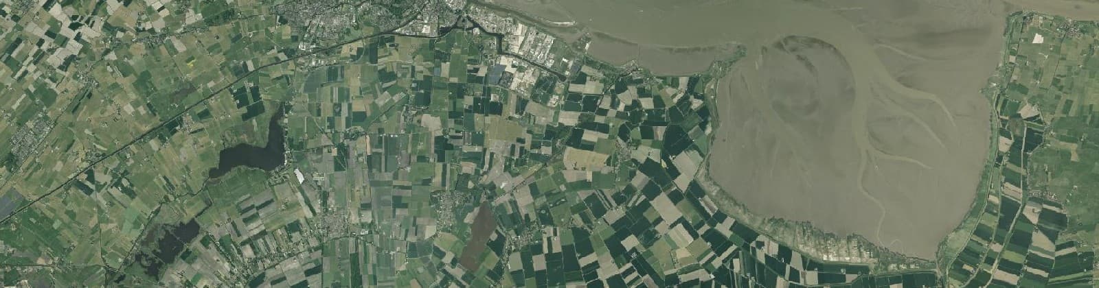 Luchtfoto van Buitengebied Zuid-Termunten