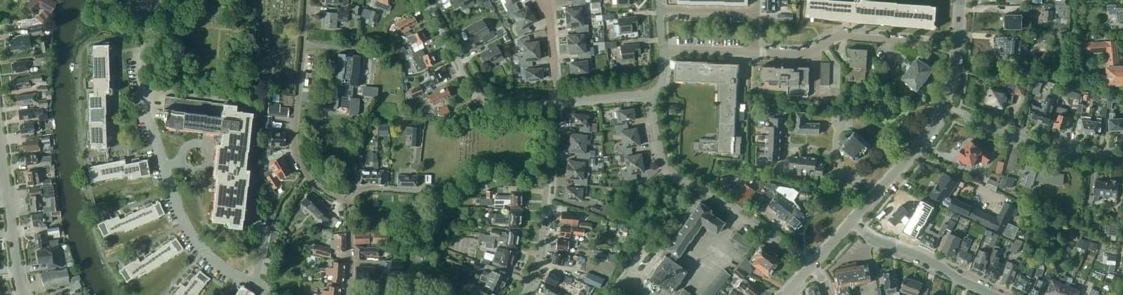 Luchtfoto van De Wierde
