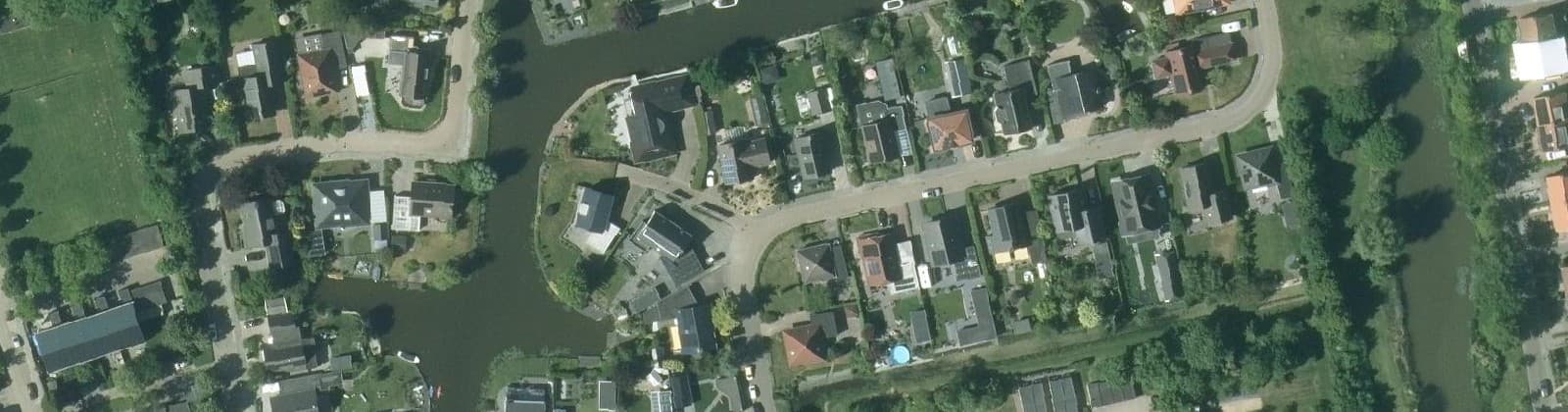 Luchtfoto van Hoflanden