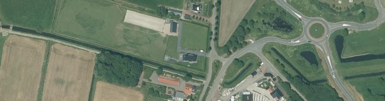 Luchtfoto van Laskwerd