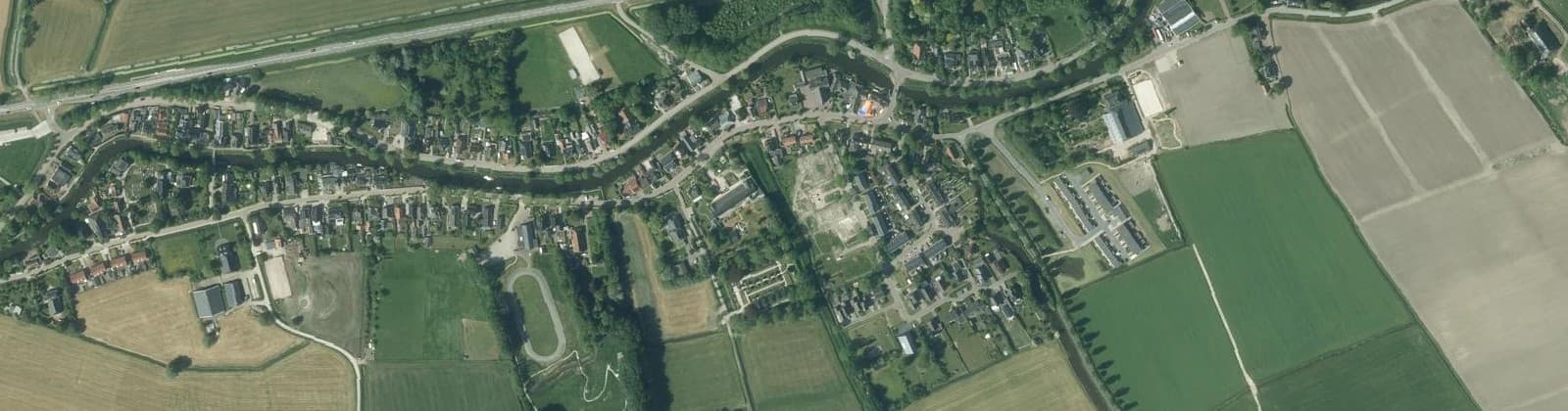 Luchtfoto van Garrelsweer