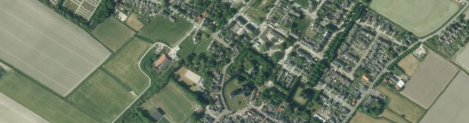 Luchtfoto van Stedum