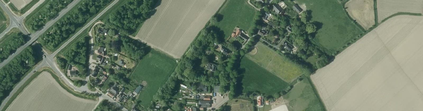 Luchtfoto van Garsthuizen