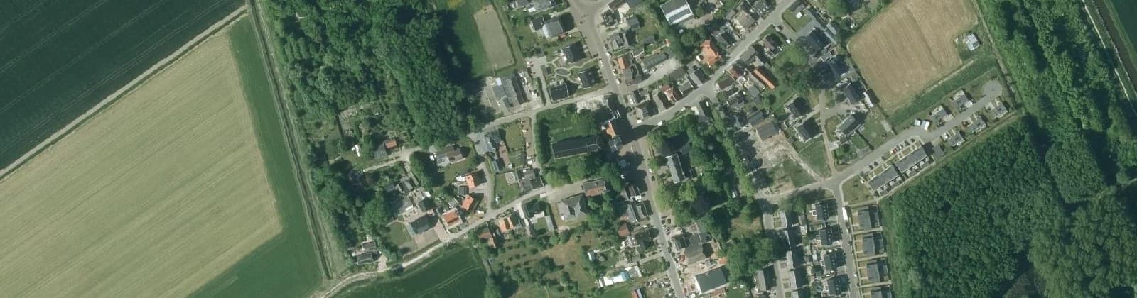 Luchtfoto van 't Zandt
