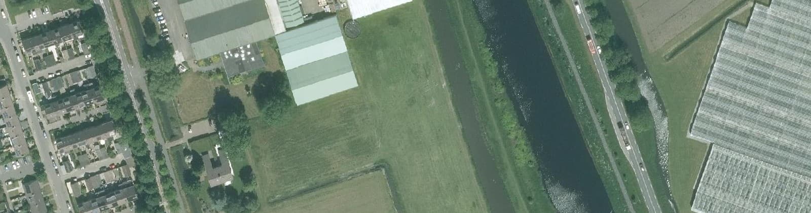 Luchtfoto van Bedrijventerrein De Wuyver