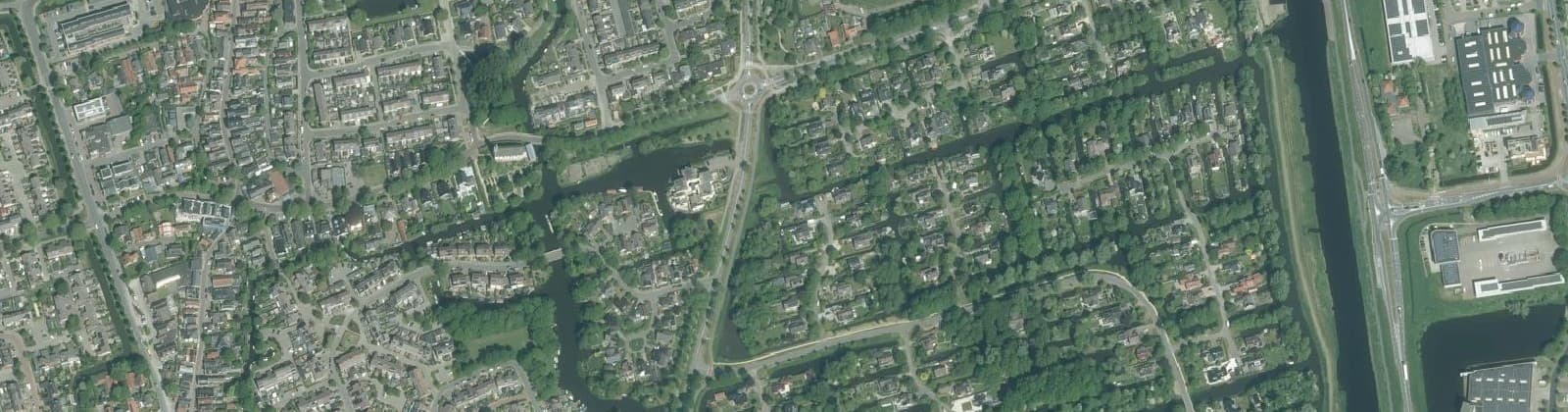 Luchtfoto van Duizend Eilandenrijk Noord
