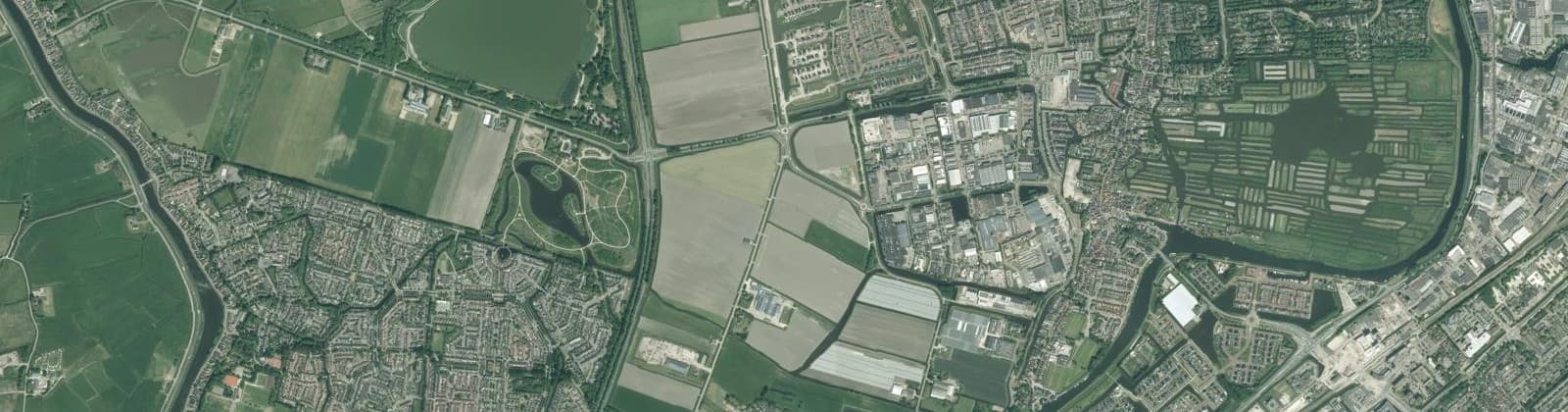 Luchtfoto van Buitengebied Broek op Langedijk