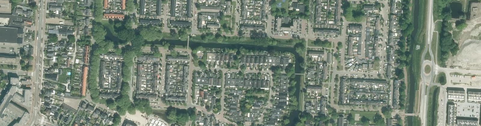 Luchtfoto van Schildersbuurt Zuid