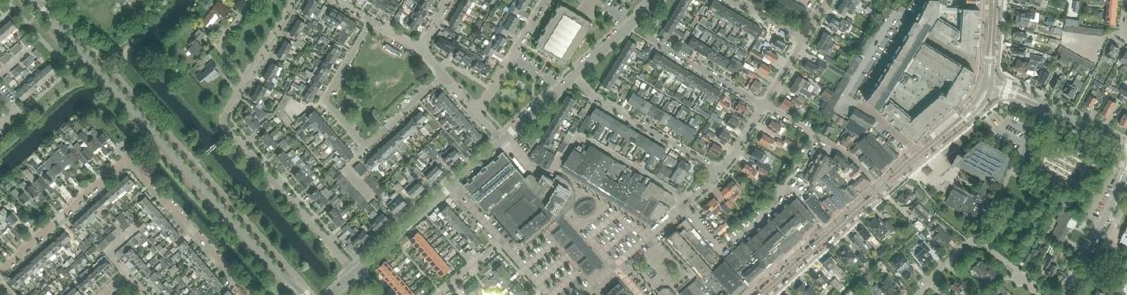 Luchtfoto van Centrumwaard