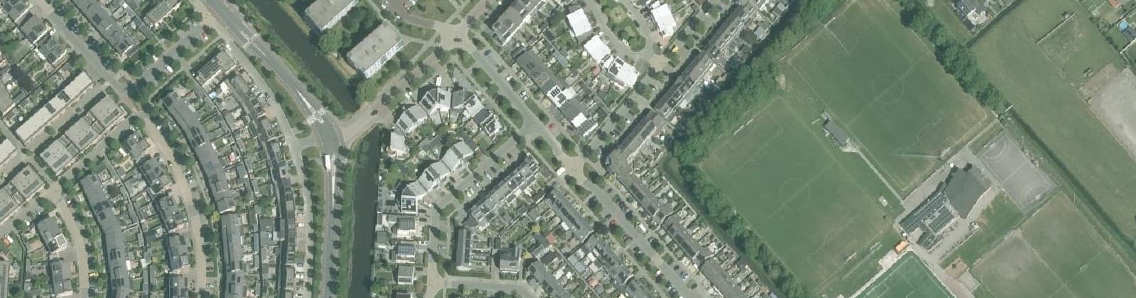 Luchtfoto van Oostertocht Noord