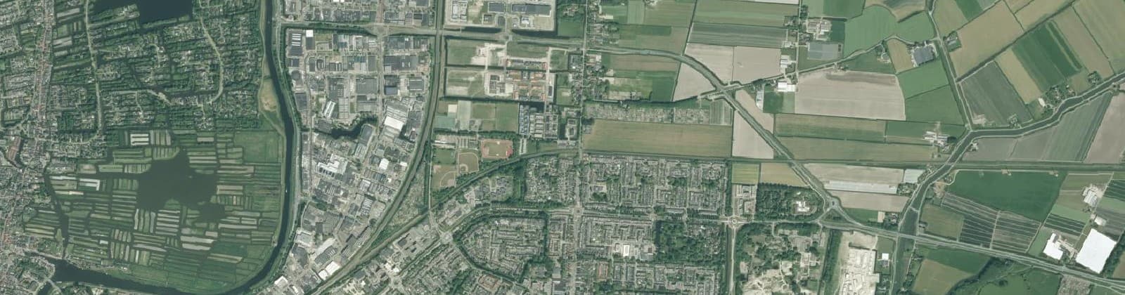 Luchtfoto van De Vaandel Zuid
