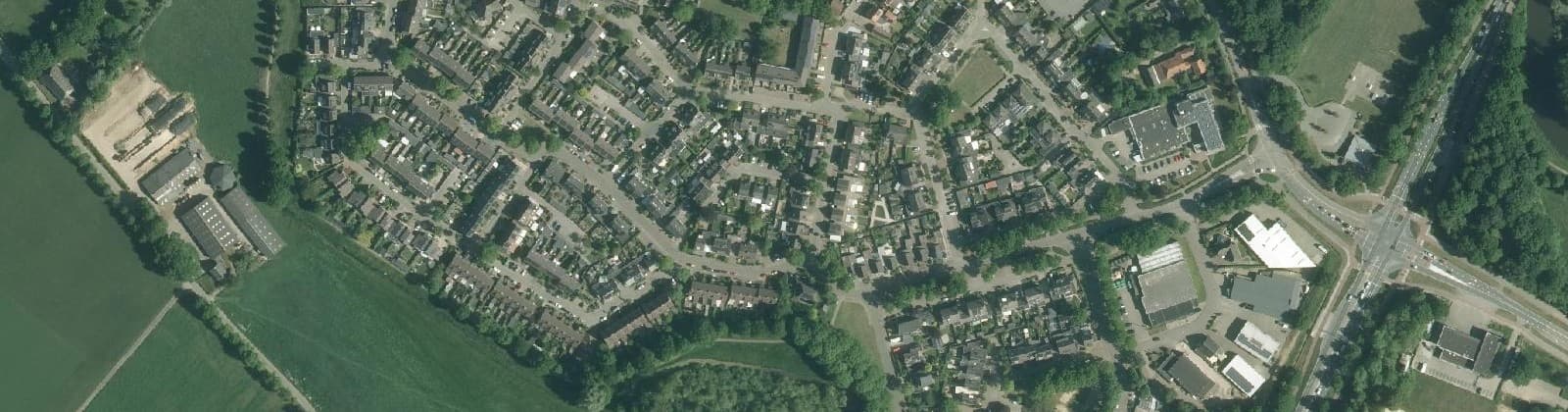 Luchtfoto van Zittert