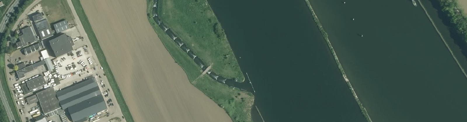 Luchtfoto van Industrieterrein Wisseveld