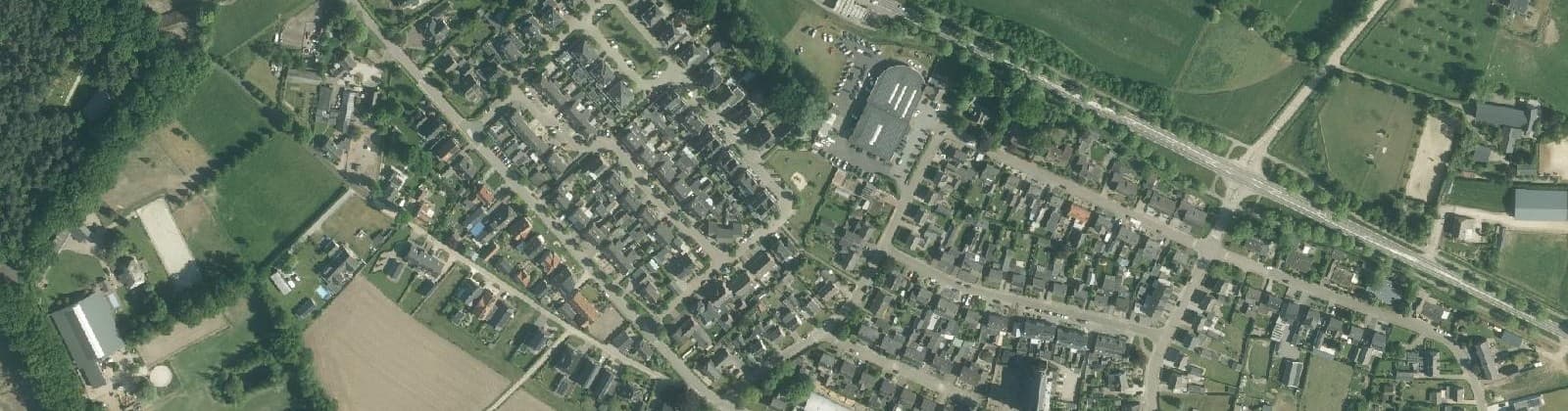 Luchtfoto van Gassel kom