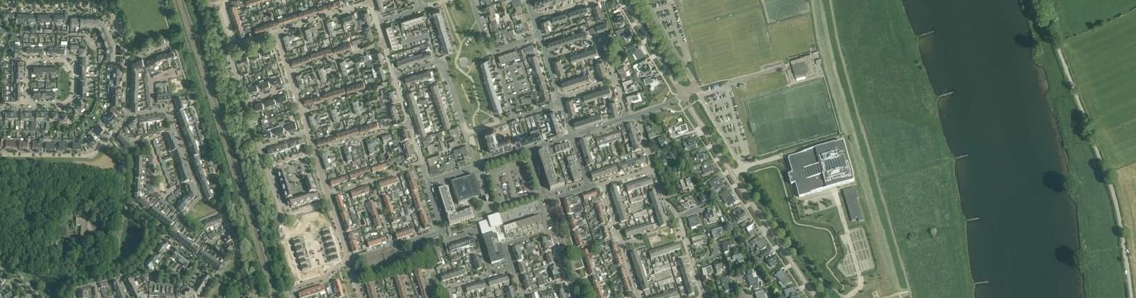 Luchtfoto van Cuijk De Valuwe