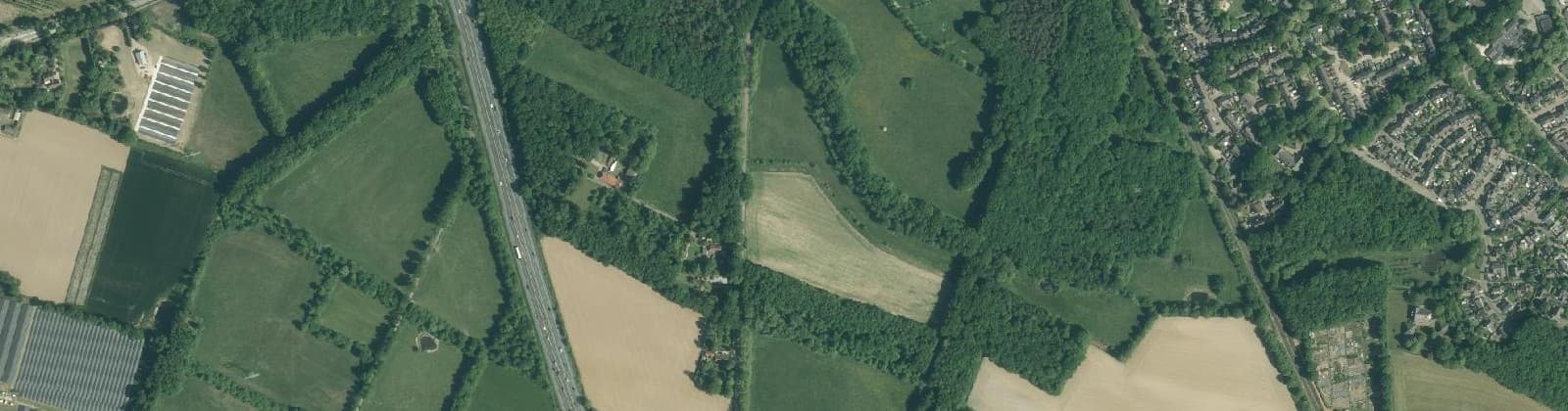 Luchtfoto van Cuijk buitengebied ten zuid-westen