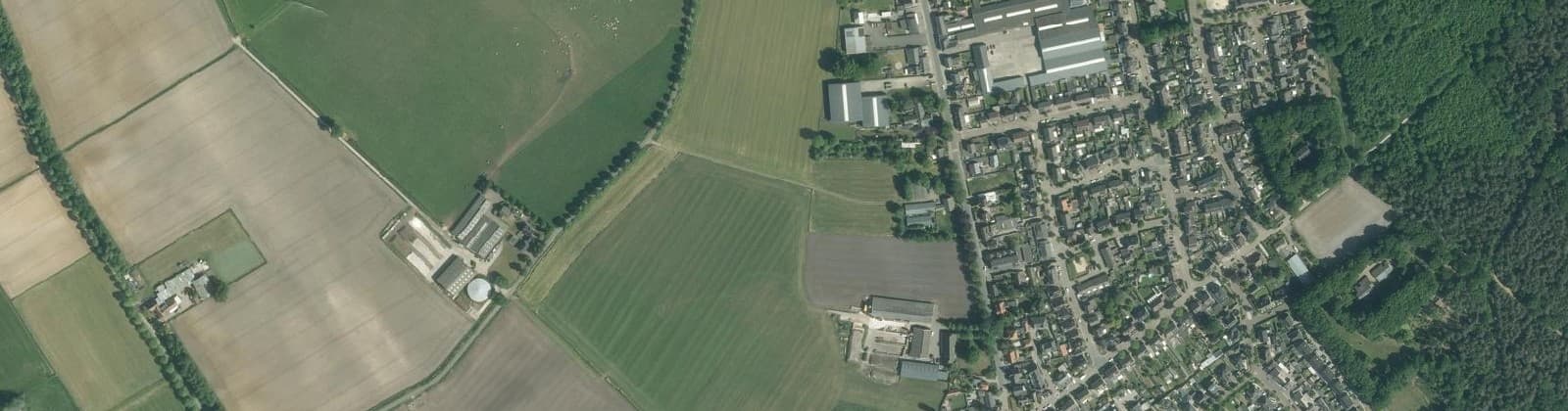 Luchtfoto van Langenboom