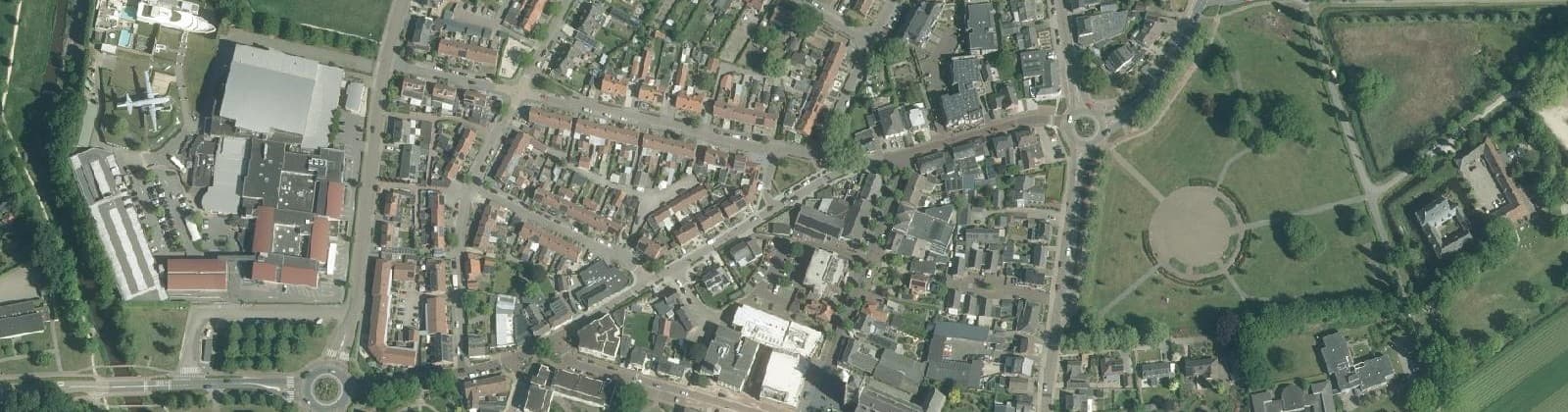 Luchtfoto van Mill-Centrum
