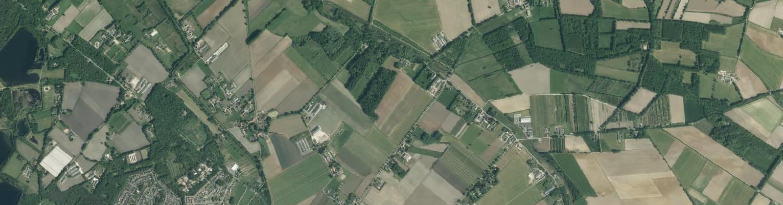 Luchtfoto van Achterdijk-Roijendijk buitengebied