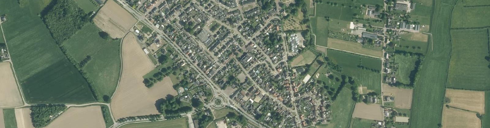 Luchtfoto van Oeffelt Centrum