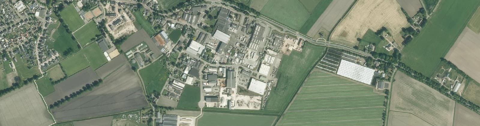 Luchtfoto van Bedrijventerrein Molenveld