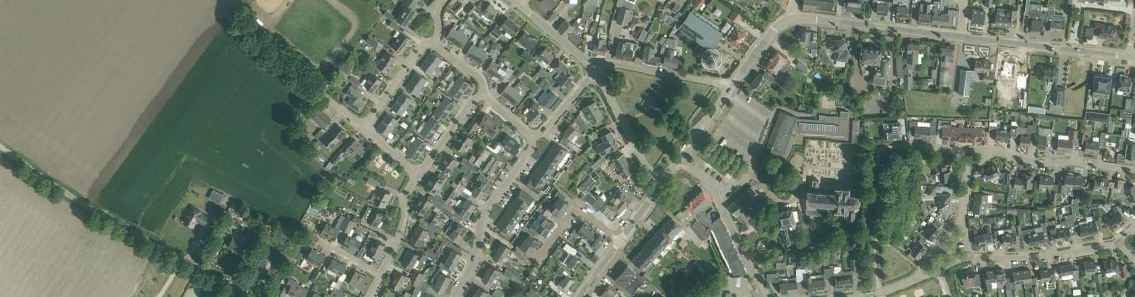 Luchtfoto van Rijkevoort Centrum