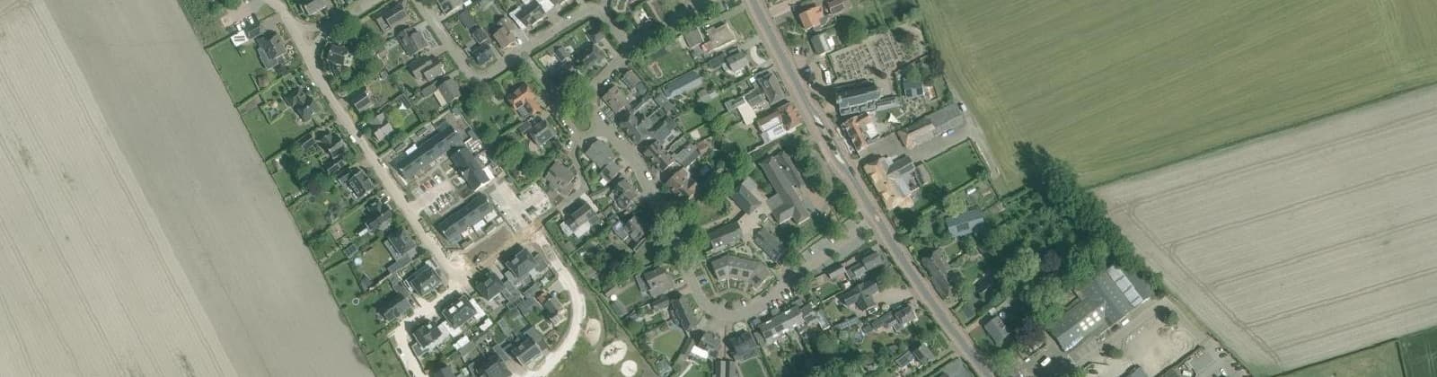 Luchtfoto van Ledeacker