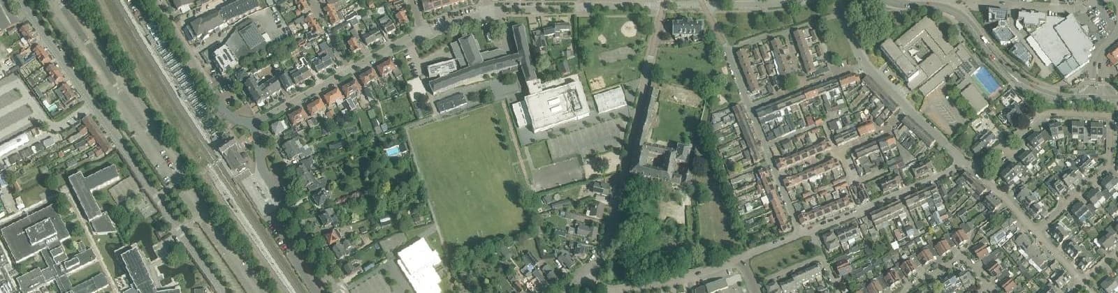 Luchtfoto van Bakelgeert-Zuid