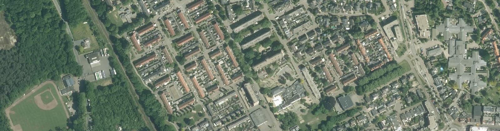 Luchtfoto van Bakelgeert-Noord