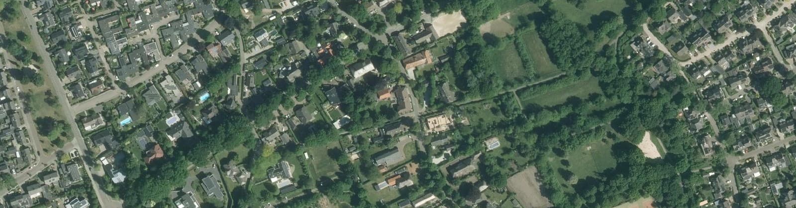 Luchtfoto van Buurtschap Hoeven