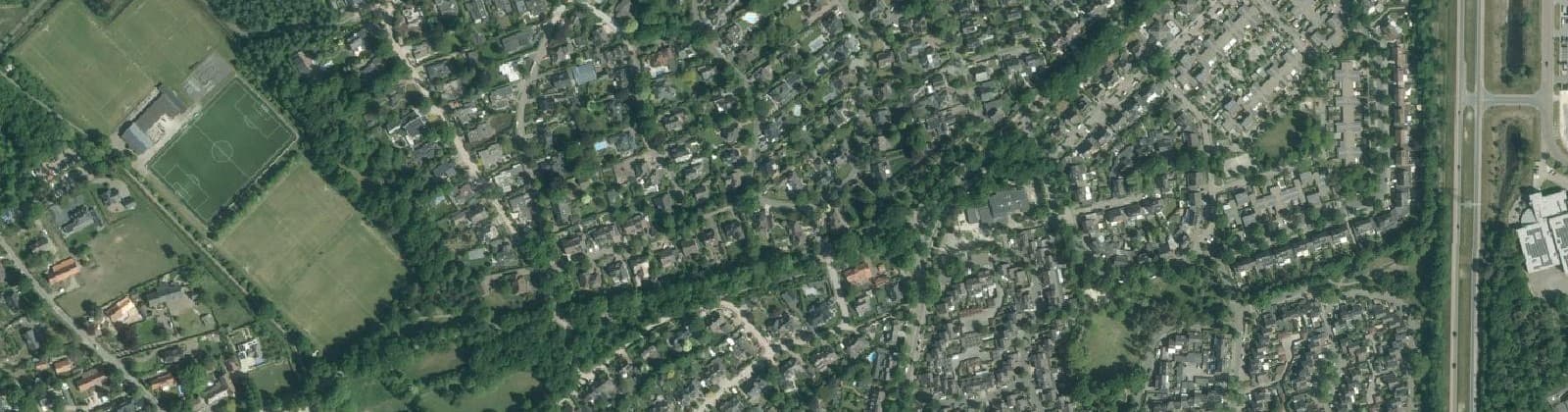 Luchtfoto van Hoeven