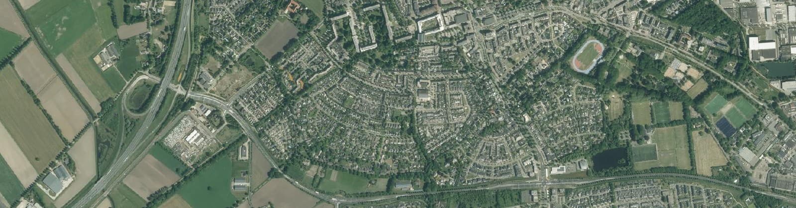 Luchtfoto van Zoggel