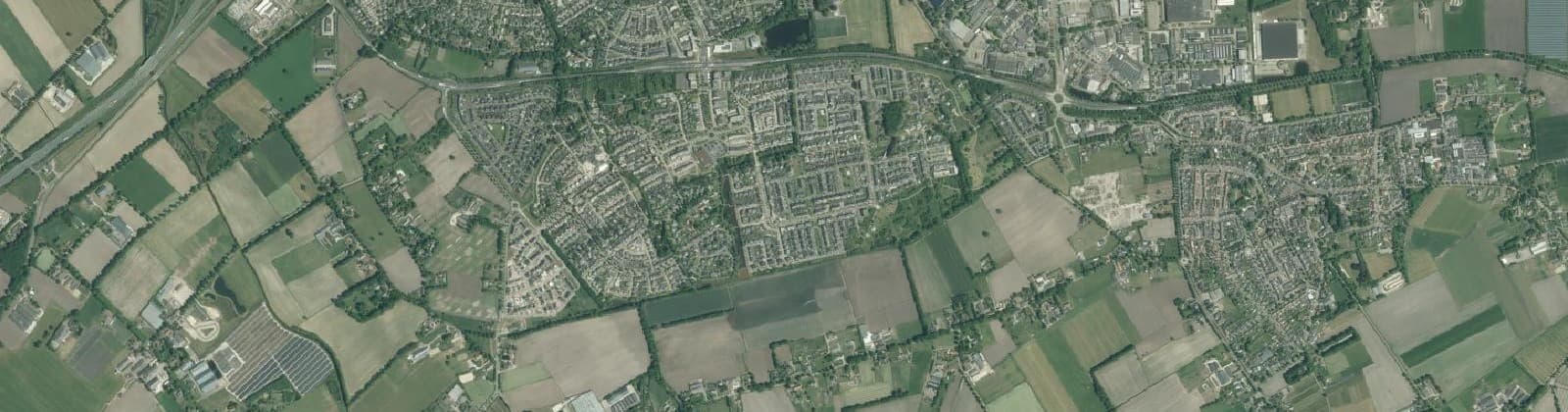 Luchtfoto van Hoenderbos-Velmolen