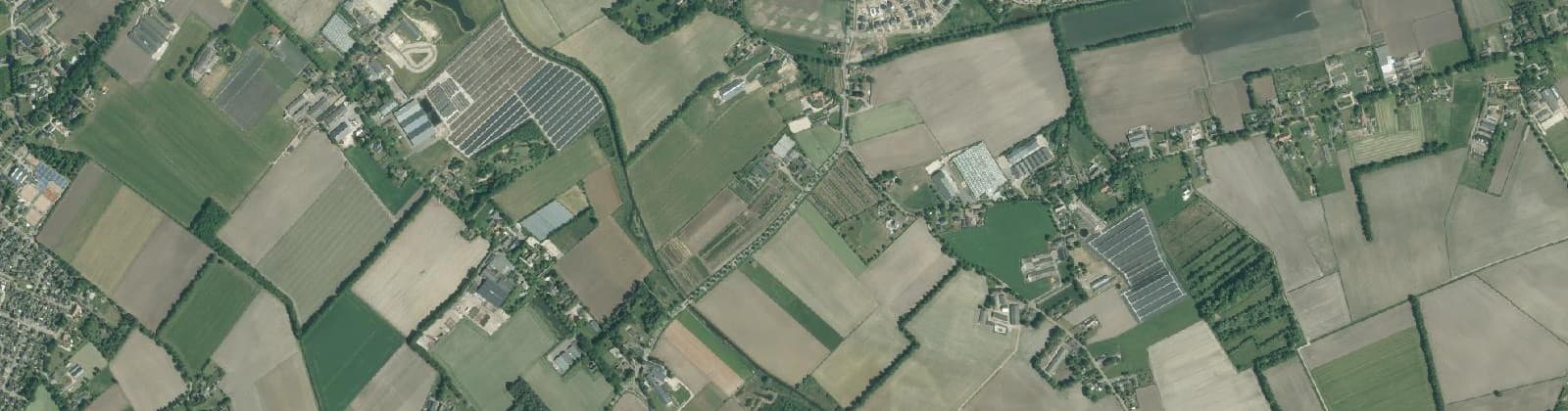 Luchtfoto van Buitengebied Uden-Zuid