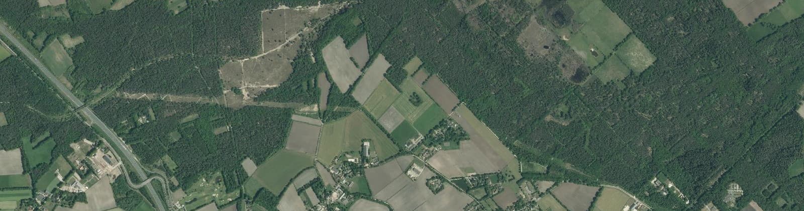 Luchtfoto van Buitengebied Maashorst