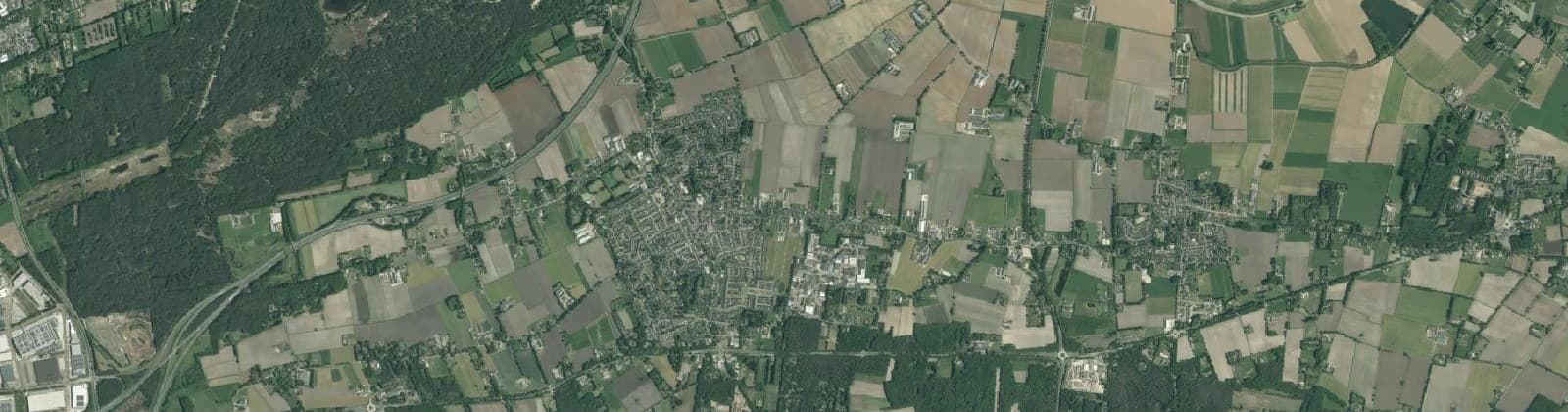 Luchtfoto van Schaijk