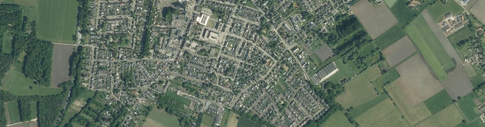 Luchtfoto van Zeeland