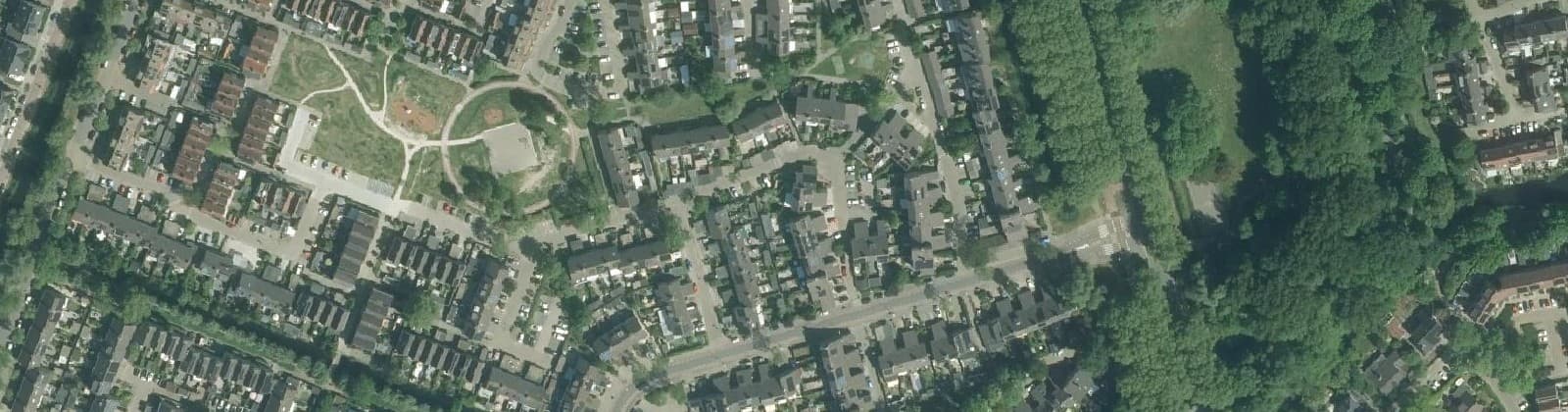 Luchtfoto van Wittens Hoeck