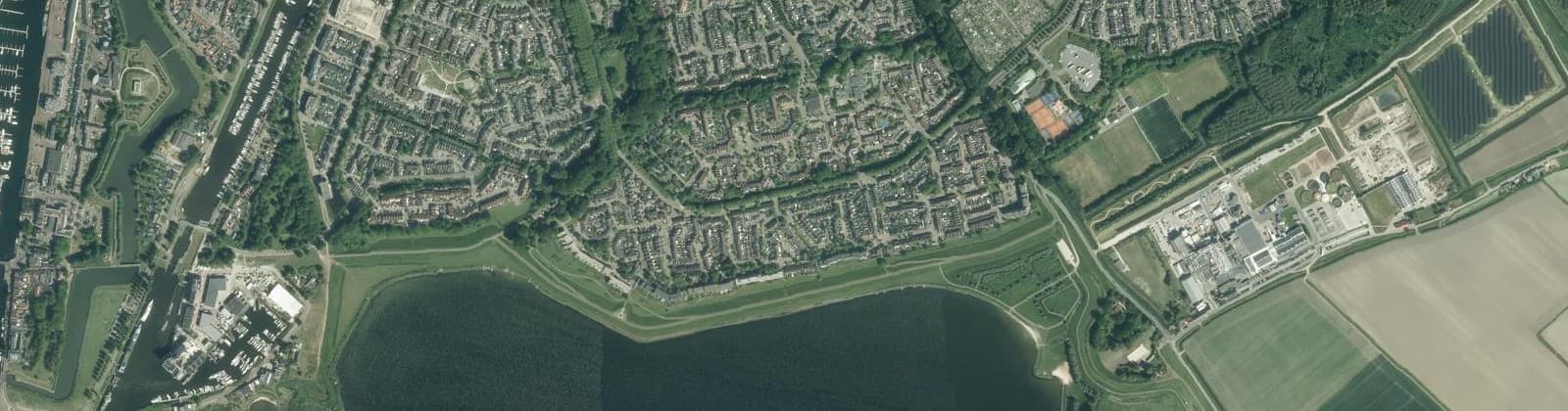 Luchtfoto van Gorsingen Hoeck