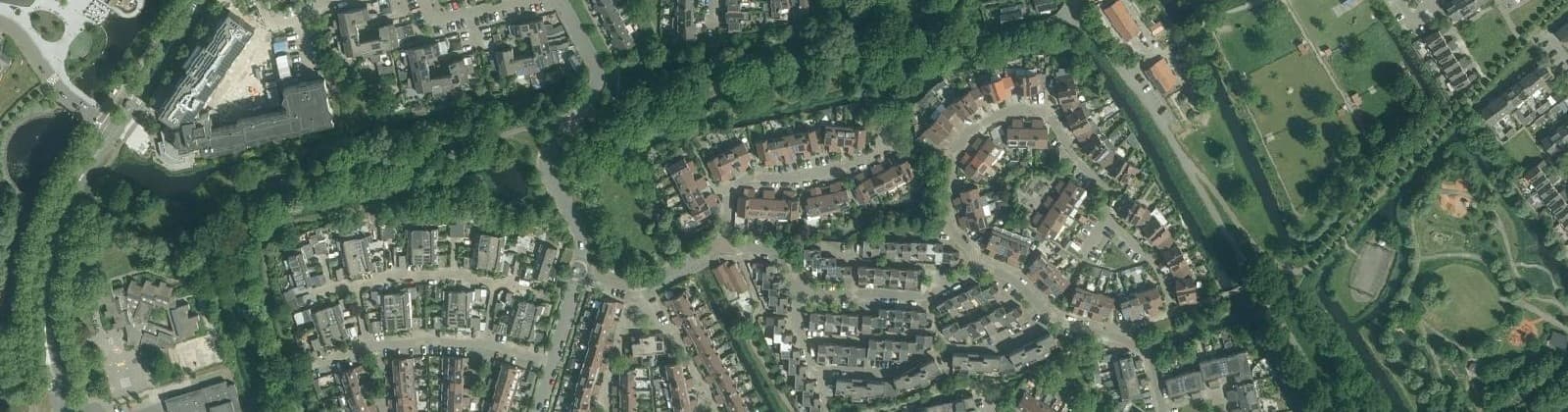 Luchtfoto van Hooghen Hoeck