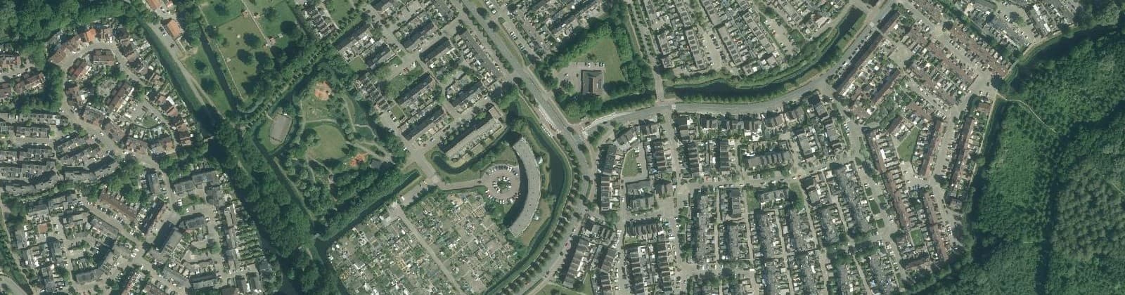 Luchtfoto van Hout Hoeffe